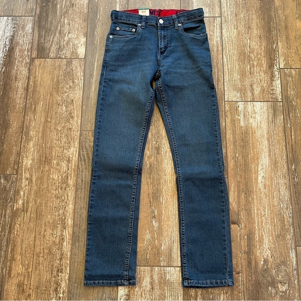 Levi’s youth 511 slim medium rinse jeans boys size 12 - Picture 4 of 10